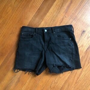 Gap Black Cutoff 5” Short Size 28